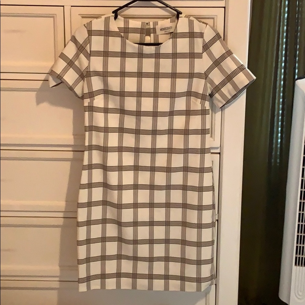 Plaid Fitted Dress from Boutique